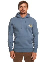 Quiksilver Kapuzensweatshirt Clean Circle Blau/Hellblau/Grau
