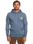 Quiksilver Kapuzensweatshirt Clean Circle Blau/Hellblau/Grau