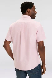 Gant Kurzarmhemd REG CLASSIC OXFORD STRIPE SS SHIRT Rosa