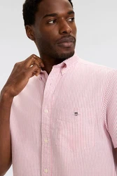 Gant Kurzarmhemd REG CLASSIC OXFORD STRIPE SS SHIRT Rosa