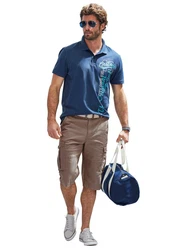 John Devin Cargobermudas Khaki/Dunkelgrün/Beige/Braun