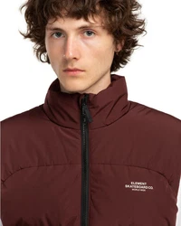 Element Outdoorjacke Classic Dunkelrot/Braun/Rot