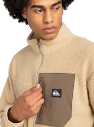 Quiksilver Sweatshirt Clean Coast Beige/Khaki/Braun