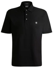 BOSS Poloshirt Parris C-Parris 01 Schwarz/Rot