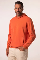 JP1880 Fleecejacke JP AWARE Hoodie Orange/Rot