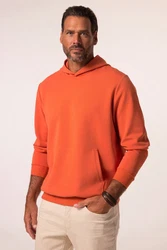 JP1880 Fleecejacke JP AWARE Hoodie Orange/Rot