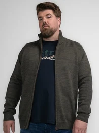 Strickpullover Lssiger Cardigan in Plus Size Gambell