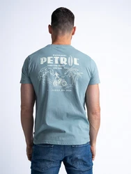 Petrol Industries T-Shirt Suntide Blau/Hellblau