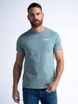 Petrol Industries T-Shirt Suntide Blau/Hellblau