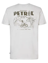 Petrol Industries T-Shirt Suntide Weiß/Creme