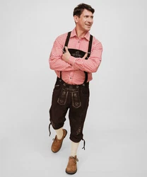 HOFGLANZ Shorts Rosa/Braun/Dunkelrot