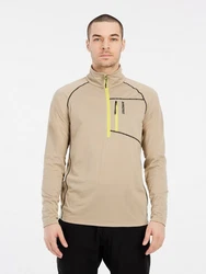 Protest Rollkragenpullover PRTKODY 1/4 zip active top Bambusbeige