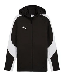Sweatshirt teamEVOSTRIPE Kapuzenjacke Baumwolle