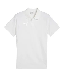 PUMA T-Shirt teamEVOSTRIPE Polo Weiß