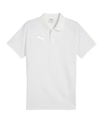 PUMA T-Shirt teamEVOSTRIPE Polo Weiß