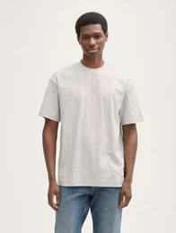 T-Shirt Relaxed Fit Jacquard T-Shirt