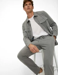 Brax Chinohose Style SILVIO Grau/Hellgrau/Dunkelgrau