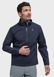 Schöffel Outdoorjacke Hiking Softshell Jk Style Mirusha MNS Dunkelblau/Hellblau/Blau