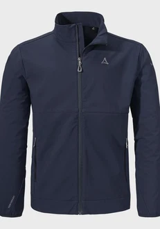 Schöffel Outdoorjacke Hiking Softshell Jk Style Mirusha MNS Dunkelblau/Hellblau/Blau