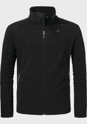 Schöffel Fleecejacke Hiking Style Qutang MNS Dunkelgrau/Schwarz/Grau