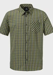 Schöffel Outdoorhemd Hiking CIRC Shirt Style Dalfoss Dunkelgrün/Grün