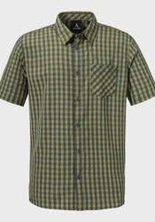 Schöffel Outdoorhemd Hiking CIRC Shirt Style Dalfoss Dunkelgrün/Grün