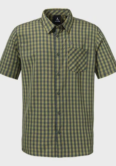 Schöffel Outdoorhemd Hiking CIRC Shirt Style Dalfoss Dunkelgrün/Grün