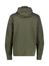LERROS Outdoorjacke Blouson mit abnehmbarer Kapuze Dunkelgrün/Grün