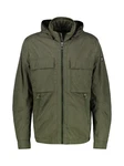 LERROS Outdoorjacke Blouson mit abnehmbarer Kapuze Dunkelgrün/Grün