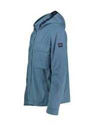 LERROS Outdoorjacke Blouson mit abnehmbarer Kapuze Blau/Grau/Hellblau