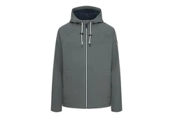 Derbe Softshelljacke Isleby Hellgrau/Dunkelgrau/Grau/Dunkelblau