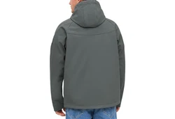 Derbe Softshelljacke Isleby Hellgrau/Dunkelgrau/Grau/Dunkelblau