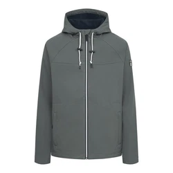 Derbe Softshelljacke Isleby Hellgrau/Dunkelgrau/Grau/Dunkelblau