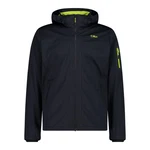 CMP Trekkingjacke MAN JACKET ZIP HOOD Anthrazit/Acido