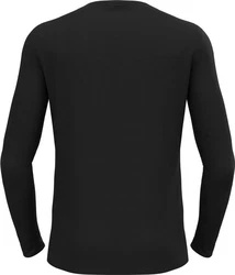 Odlo Langarmshirt BL TOP Crew Neck L/S Merino schwarz (111602)
