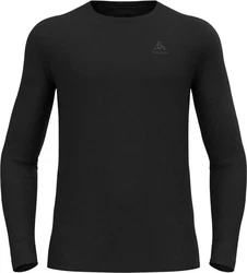 Odlo Langarmshirt BL TOP Crew Neck L/S Merino schwarz (111602)