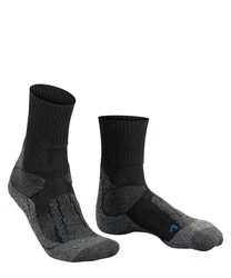 FALKE Wandersocken TK1 Adventure Cool Schwarz/Dunkelblau/Blau/Dunkelgrau
