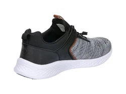 Lico Freizeitschuh Amaru Sneaker Schwarz/Grau/Dunkelgrau