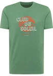 MUSTANG Kurzarmshirt Style Austin Grün/Dunkelgrün/Türkis