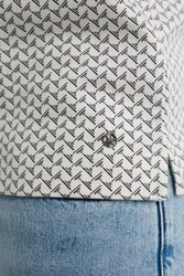WE Fashion Poloshirt Schwarz/Braun/Dunkelgrün/Creme/Hellblau