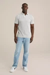 WE Fashion Poloshirt Schwarz/Braun/Dunkelgrün/Creme/Hellblau