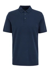 WE Fashion Poloshirt Dunkelblau/Blau