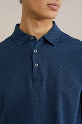 WE Fashion Poloshirt Dunkelblau/Blau