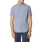 Ben Sherman SS Signature Core Hemd Hellblau/Blau/Dunkelblau
