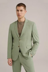 WE Fashion Jackenblazer Khaki/Grün/Hellgrün