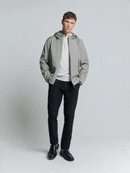 NO EXCESS Anorak Funktionsjacke Khaki/Grau/Hellgrau/Beige/Dunkelgrün