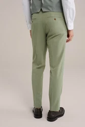 WE Fashion Anzughose Khaki/Hellgrün/Dunkelgrün/Grün