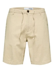 SELECTED HOMME Chinohose Shorts 'Brody' Khaki/Beige