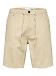 SELECTED HOMME Chinohose Shorts 'Brody' Khaki/Beige