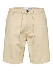 SELECTED HOMME Chinohose Shorts 'Brody' Khaki/Beige